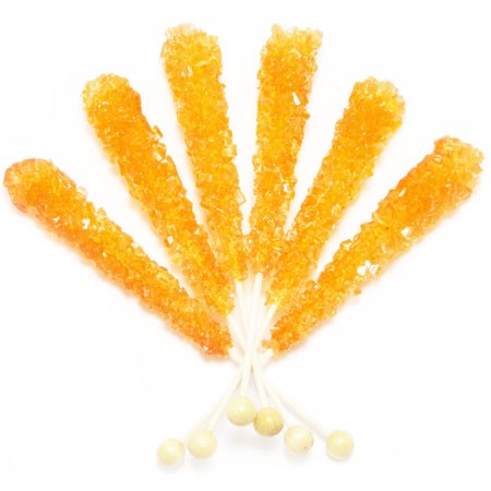 Saffron Rock Candy on Stick